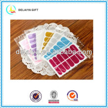 Various colorful nail art tattoo stickers in 2013